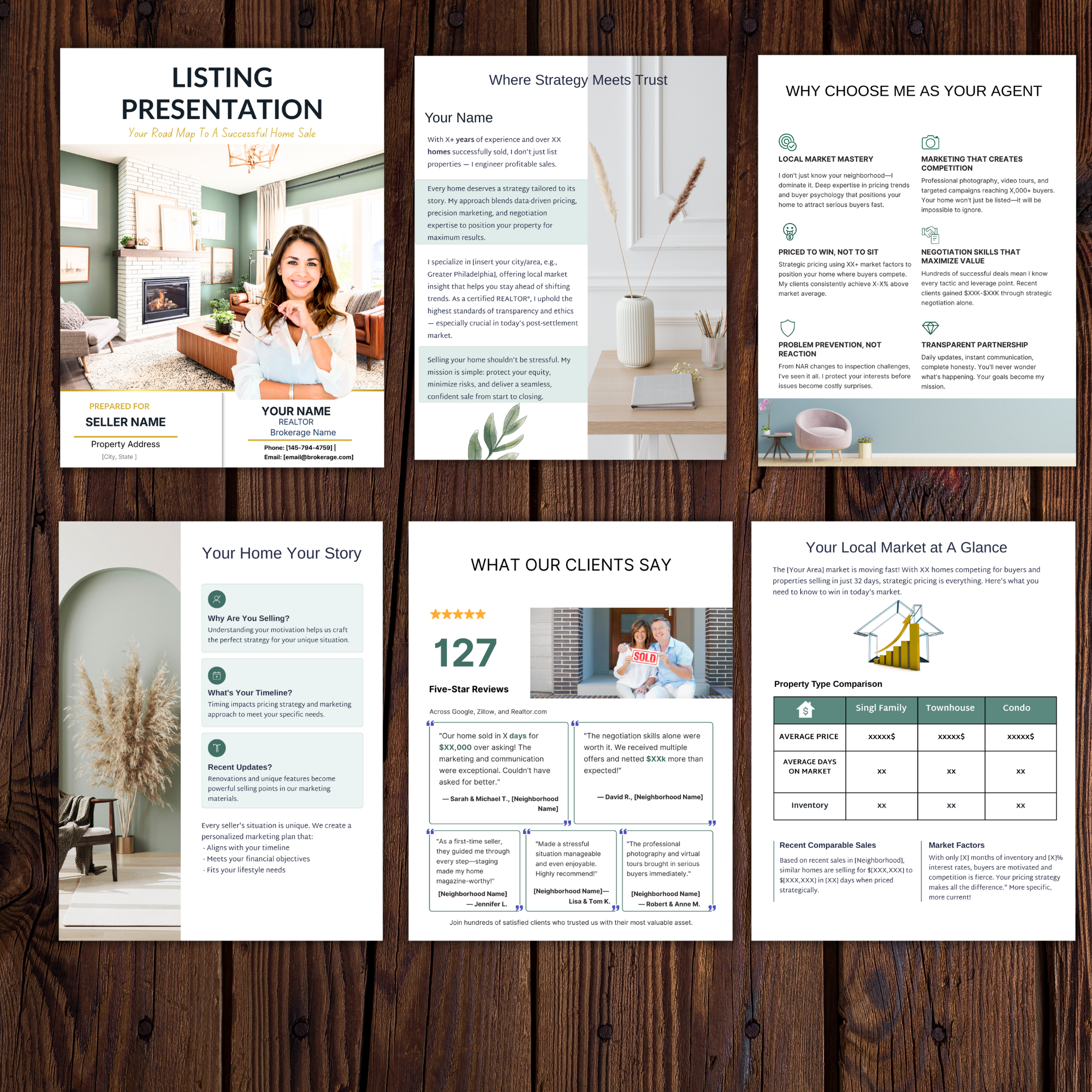 Listing Presentation System — Convert More Seller Consults (Canva-Editable)