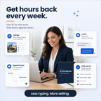 The Practical AI Handbook for Real Estate Agents (45-Page PDF + Live Tool Sheet)