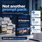 The Practical AI Handbook for Real Estate Agents (45-Page PDF + Live Tool Sheet)