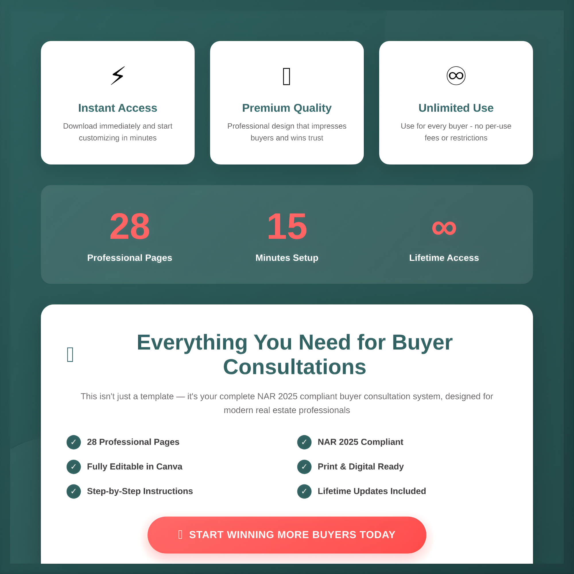 Buyer Consultation Guide — NAR 2026 Compliant (Canva-Editable)