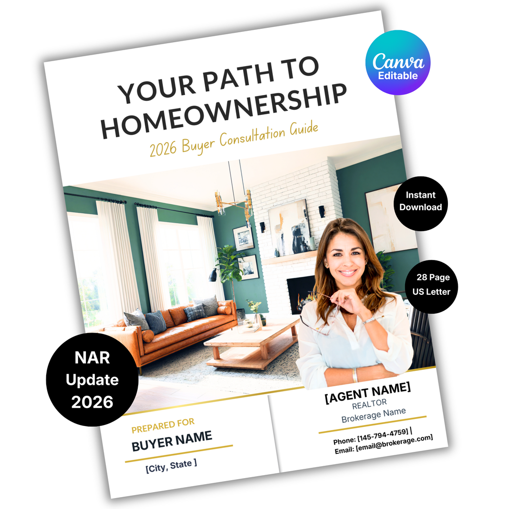 Buyer Consultation Guide — NAR 2026 Compliant (Canva-Editable)