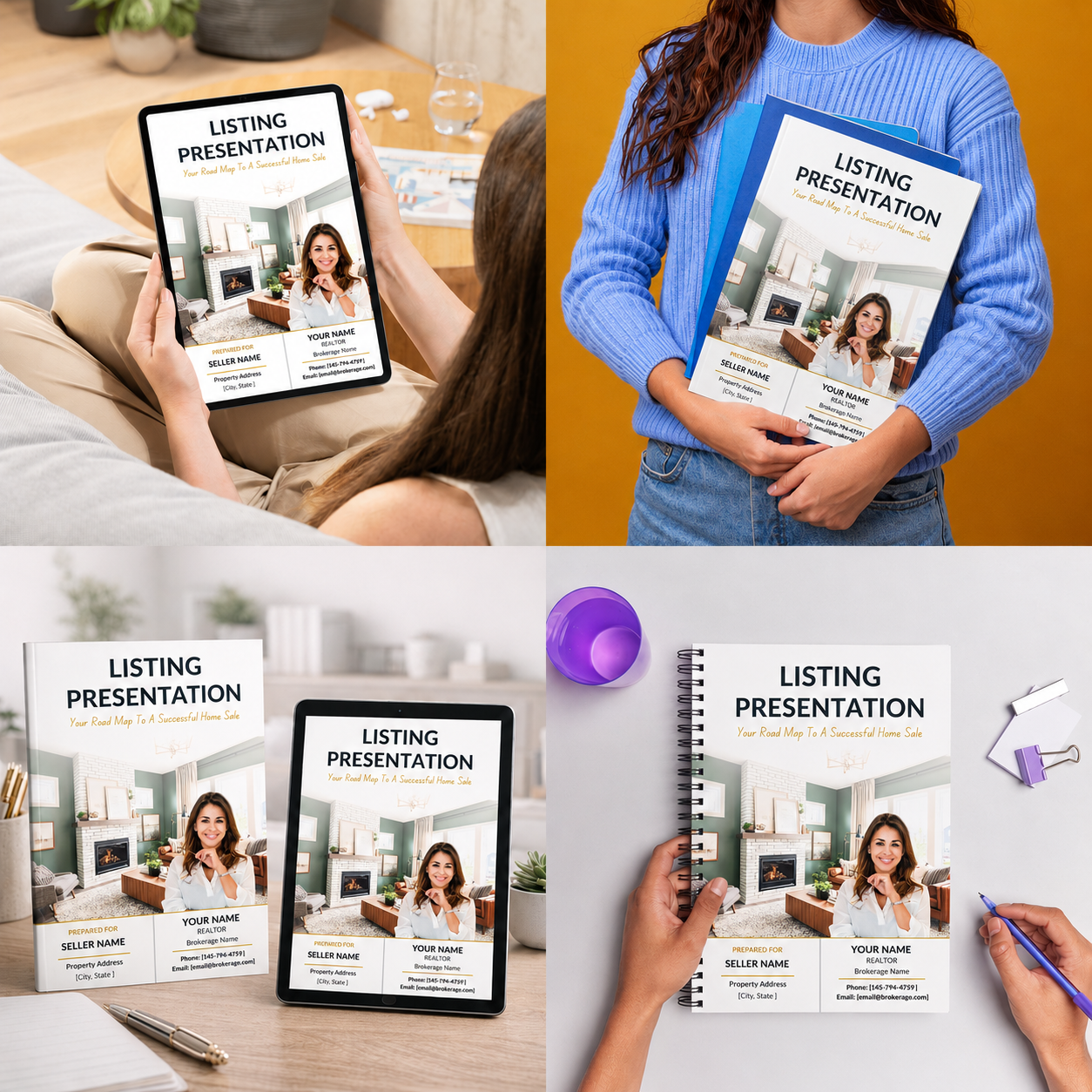 Listing Presentation System — Convert More Seller (Canva-Editable)
