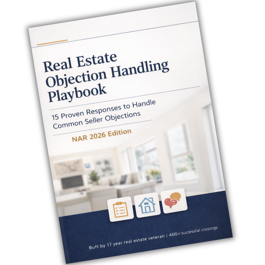 Listing Appointment Objection Playbook – Realtor Scripts That Convert