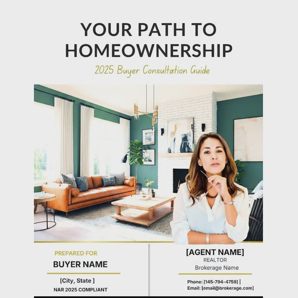 Buyer Consultation Guide — NAR 2026 Compliant (Canva-Editable)