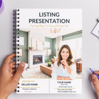 Canva editable realtor listing presentation template 21 pages